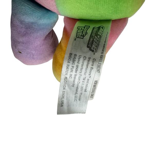 Care Bears 9" Togetherness Bear Rainbow Heart Plush Bean Stuffed Animal - Picture 4 of 7
